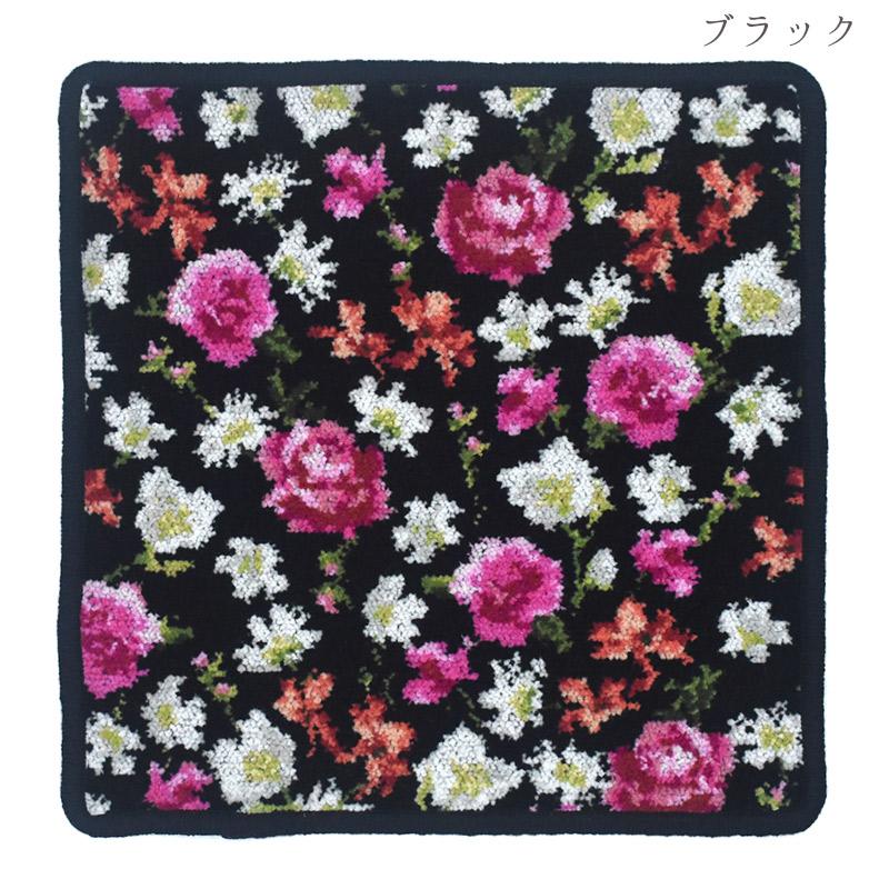 Enjeau ハンカチ【ステラ】タオルハンカチ シェニール織 23cm - 画像 (2)