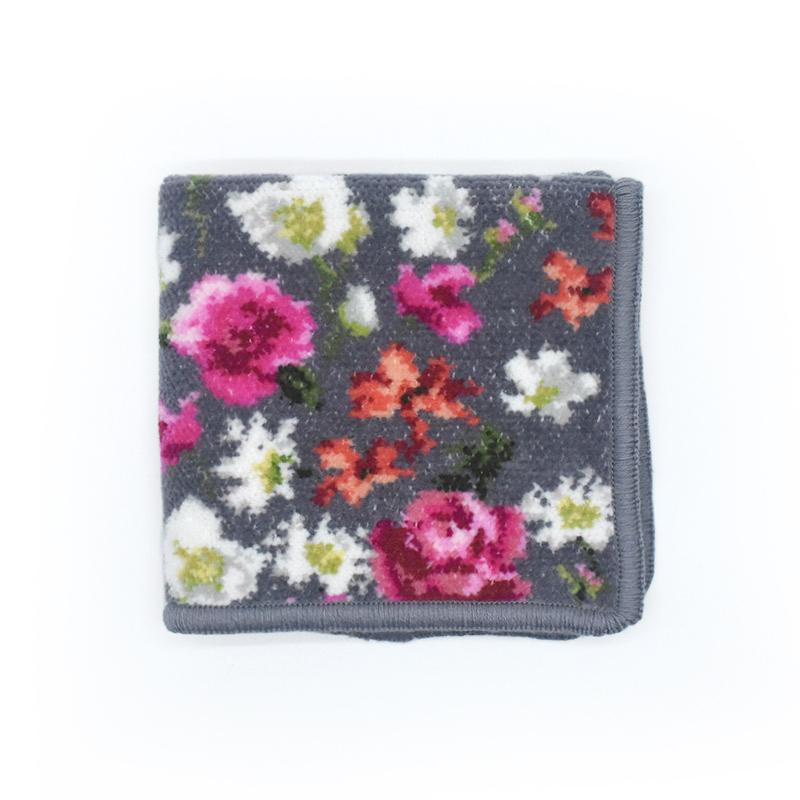 Enjeau ハンカチ【ステラ】タオルハンカチ シェニール織 23cm - 画像 (5)