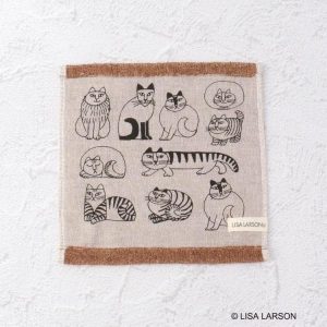 one'sterrace ◆LISA LARSON リサ・ラーソン ミニタオル スケッチねこたち