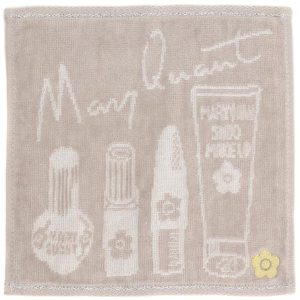 MARY QUANT マリークヮント ミニ タオルハンカチ コスメ柄 【MARY QUANT マリークワント】