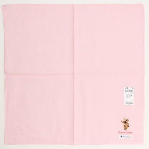 アクアスキュータム　ガーゼハンカチ　スタンディングベア　【Aquascutum】