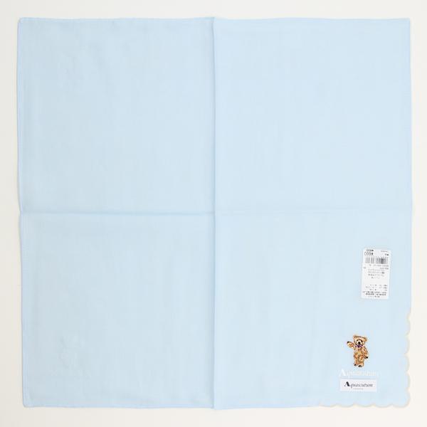 アクアスキュータム ガーゼハンカチ スタンディングベア 【Aquascutum】 - 画像 (2)