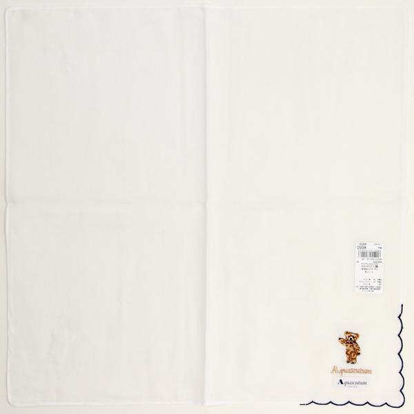 アクアスキュータム ガーゼハンカチ スタンディングベア 【Aquascutum】 - 画像 (3)