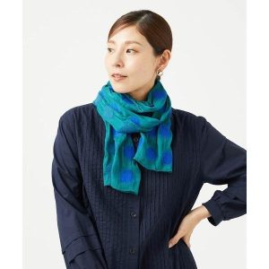 GIANNI LO GIUDICE [洗える]ニードルパンチドットストール