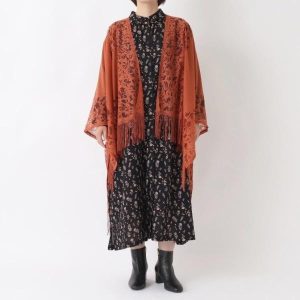 one'sterrace レースタバード ポンチョ