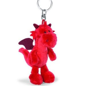 nici キーホルダー NICI/キーリング ドラゴン レッド 10cm