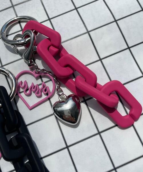 WEGO キーホルダー WEGO/ハートチェーンキーホルダー - 画像 (6)