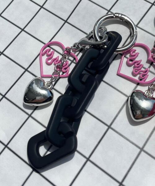 WEGO キーホルダー WEGO/ハートチェーンキーホルダー - 画像 (3)