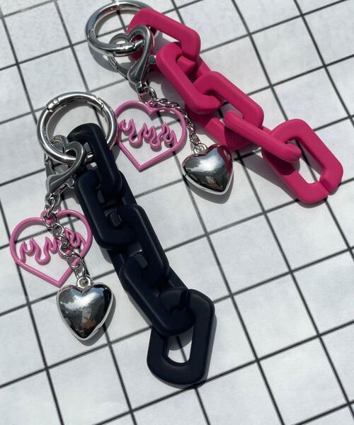 WEGO キーホルダー WEGO/ハートチェーンキーホルダー - 画像 (7)