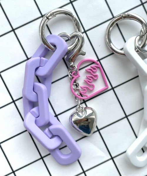 WEGO キーホルダー WEGO/ハートチェーンキーホルダー - 画像 (8)