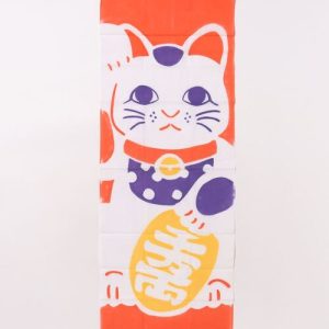 カヤ ハンカチ 「カヤ」注染手ぬぐい 福招き猫 レディース メンズ