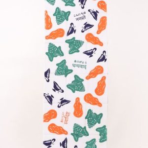 カヤ ハンカチ 「カヤ」注染手ぬぐい お国インド レディース メンズ