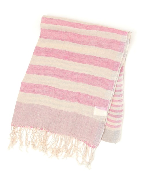 studio CLIP ストール マフラー フレンチリネンストール レディース - 画像 (4)