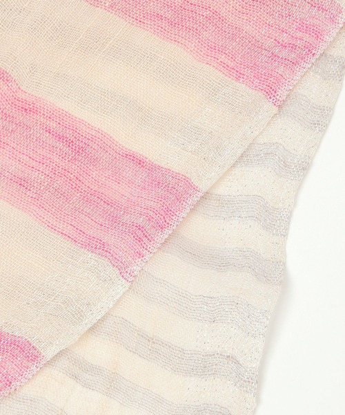 studio CLIP ストール マフラー フレンチリネンストール レディース - 画像 (6)