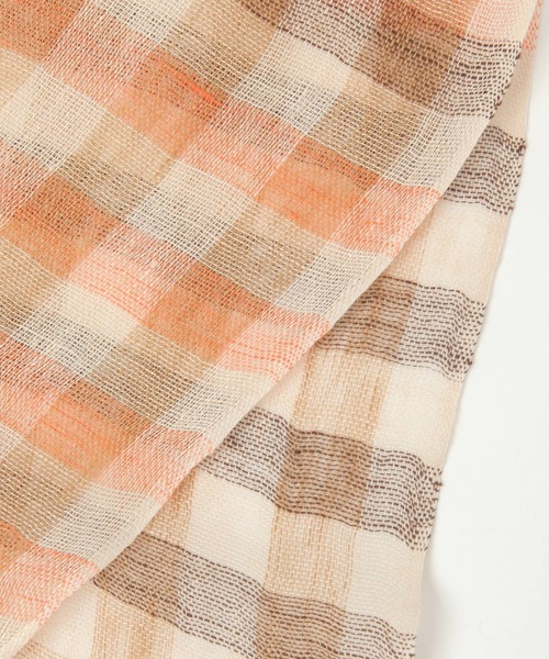 studio CLIP ストール マフラー フレンチリネンストール レディース - 画像 (9)