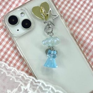 WEGO キーホルダー WEGO/てるてるキャットキーホルダー