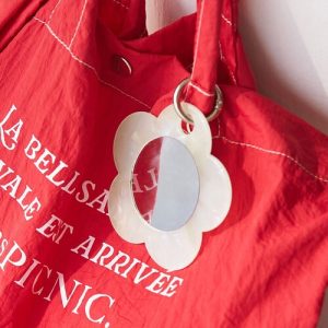 ROPE' PICNIC キーホルダー フラワーミラーキーホルダー