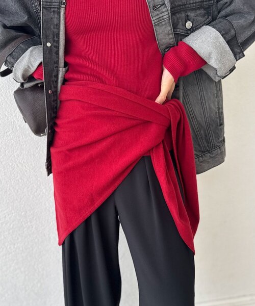 RIVE DROITE ストール マフラー 「リバイバル」「MONN.:.(モン)」サンカクストール レディース - 画像 (4)