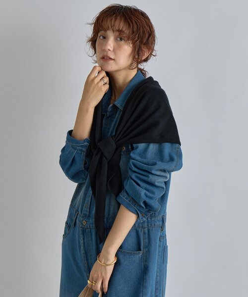 RIVE DROITE ストール マフラー 「リバイバル」「MONN.:.(モン)」サンカクストール レディース - 画像 (8)