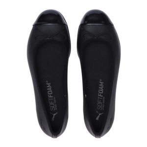 PUMA レディース プーマ W YONGI FLAT RIBBON ヨンギ フラット リボン 394160 ABC-MART限定 *01BLK/R.GOLD