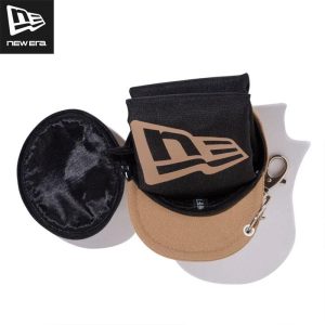 NEW ERA あすつく 限定 ニューエラ キャップキーホルダー パッカブルエコバッグ 8L カーキ CAP KEYHR ECOBAG BOXLOGO KHA 251 14518215 era25ss