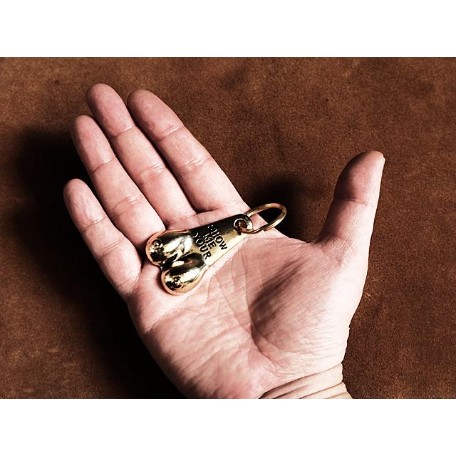 メタル製 キーホルダー(ブーブス)裸体 乳 おっぱい 乳房 バスト アート 美術 チャーム ジョーク セクシー 金具 金属 キーチェーン - 画像 (6)