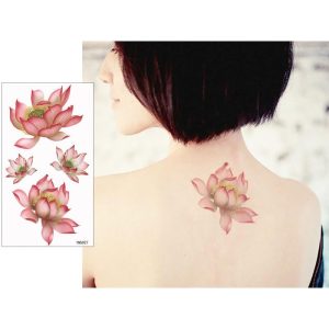 タトゥーシール 花 蓮 yms027
