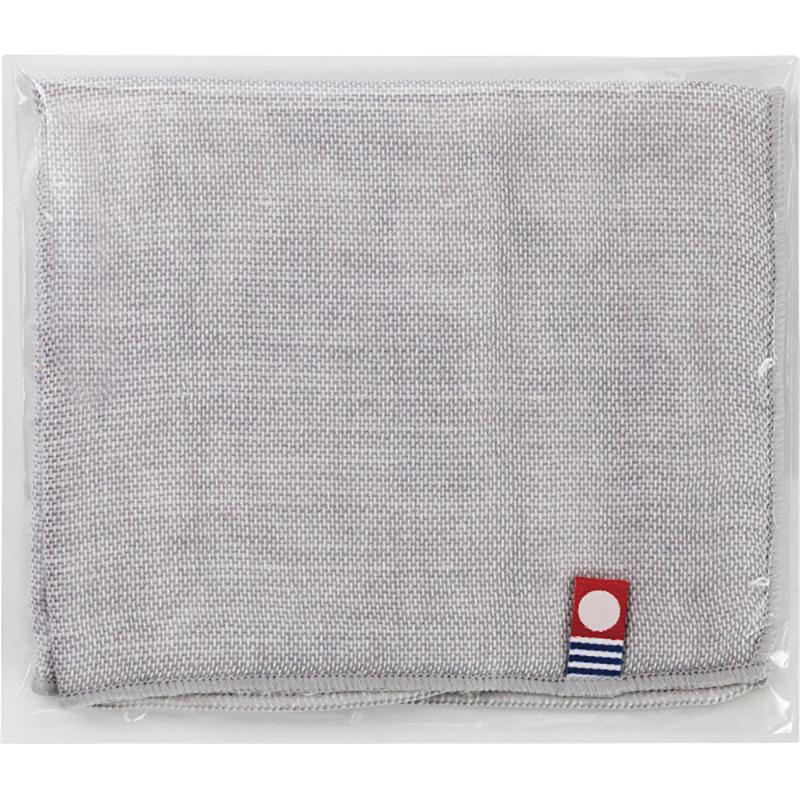 今治タオル 内祝 快気祝 お返し 出産 結婚 ハンカチ 内祝い 快気祝い 今治ガーゼ&パイルミニハンカチ グレー