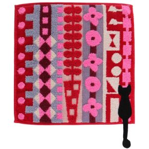 Atsuko Matano アツコマタノ タオルハンカチ インテリアモダン レッド