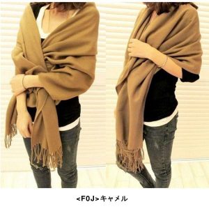 色豊富 17色大判ストール マルチストール マフラー 防寒 翌日配達・ネコポス送料無料