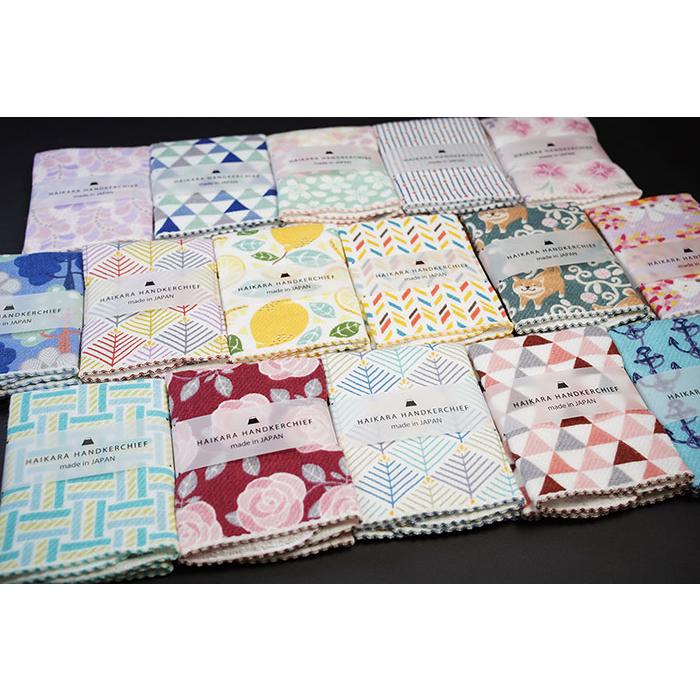 kontex ハンカチ ハンカチタオル プレゼント メンズ レディース 今治 コンテックス ガーゼハンカチ 名入れ 御礼 お礼 転勤 退任 退職 挨拶 内祝 ハイカラ ハンカチーフ - 画像 (6)