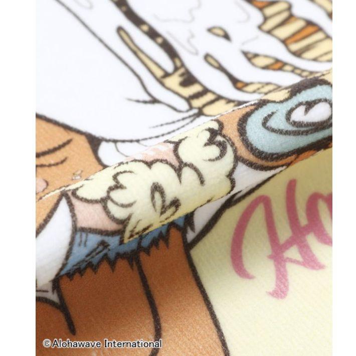 ハンドタオル ハンカチ 可愛い レディース プレゼント ギフト ハワイアン おしゃれ ミニ ALOHA MAPUA - 画像 (4)