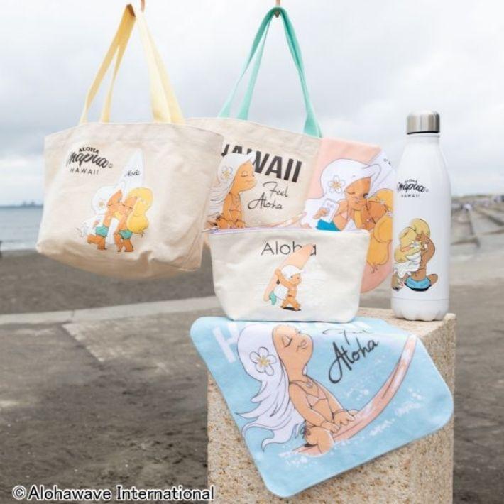 ハンドタオル ハンカチ 可愛い レディース プレゼント ギフト ハワイアン おしゃれ ミニ ALOHA MAPUA - 画像 (7)