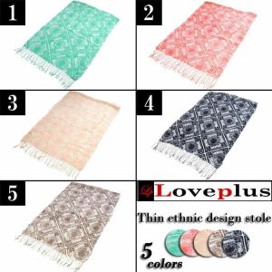 ストール 大判 薄手 レディース ペイズリー柄 エスニックストール UVカット マフラー スヌード 春 夏 秋 SALE商品