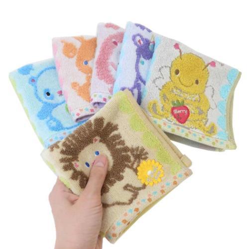 ミニタオル モコハート MocoHeart タオルチーフ ウサギ 汗拭きタオル - 画像 (3)