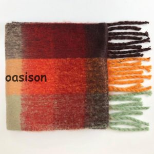 ストール 大判 レディース メンズ ユニセックス チェック マフラー 秋冬 おしゃれ かわいい カジュアル