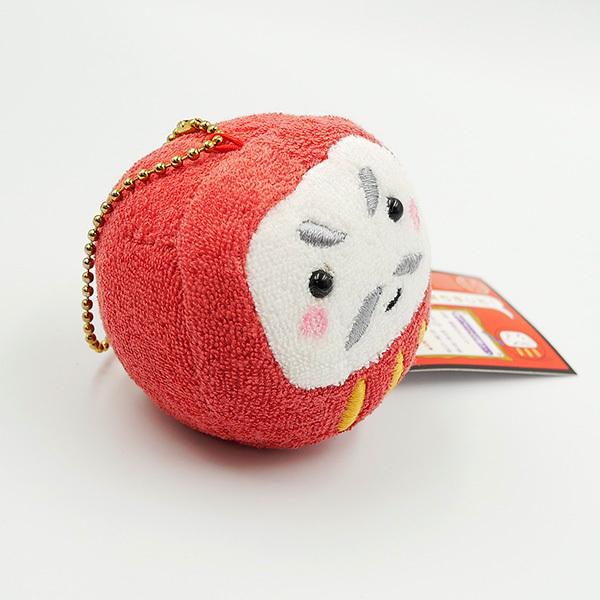 出身地自慢 群馬 だるま ぬいぐるみ キーチェーン ご当地 ぐんま ダルマ 高崎 縁起物 家内安全 商売繁盛 大願成就 可愛い お土産 グッズ プレゼント - 画像 (2)