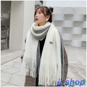 ストール 大判 秋冬 厚手 防寒 スヌード ファースヌード ネックウォーマー マフラー レディース 20代 30代 40代 50代