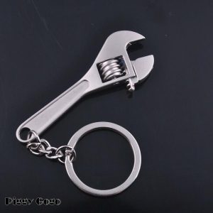 キーホルダー キーリング メンズ 男性 レディース 女性 ユニセックス 男女兼用 お揃い ペアルック ファッション雑貨 工具型 モンキーレンチ スパナ