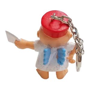 アルフレッド フィッシャー キーホルダー キーチェーン ( アロイシウス 手紙 ) pud740f フィギュア 人 人形 グッズ 雑貨 ドイツ製 ALFI AF362K