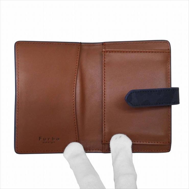 FURBO DESIGN フルボデザイン カモフラージュ 名刺入れ FRB134 NAVY おしゃれ プレゼント 贈り物 祝い品 - 画像 (2)