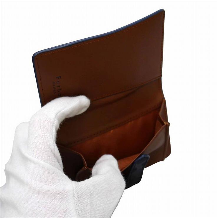 FURBO DESIGN フルボデザイン カモフラージュ 名刺入れ FRB134 NAVY おしゃれ プレゼント 贈り物 祝い品 - 画像 (3)