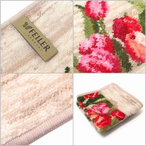 feiler 【並行輸入品】FEILER フェイラー ハンカチ タオル タオルハンカチ 25cm Amsterdam 147 Pebble アムステルダム ペブル チューリップ 花柄 Amsterdam147