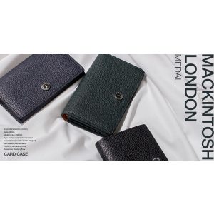 MACKINTOSH LONDON 最大50% 9/25限定 マッキントッシュ ロンドン メダル カードケース 名刺入れ MEDAL 6060043