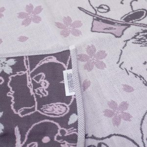 SNOOPY ハンカチ スヌーピー ガーゼハンカチ 三重ガーゼハンカチ PEANUTS キャラクター 34×34cm ネコポス