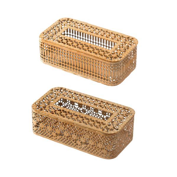 ティッシュボックスカバー ナプキン フェイシャルティッシュホルダー ディスペンサー 装飾容器 化粧台 寝室 浴室 オフィス 装飾用 - 画像 (5)