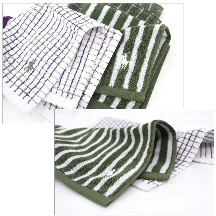 RALPH LAUREN HOME 【並行輸入品】ラルフローレン ハンドタオル 大判 ブランドタオル ハンカチ コットン ポニー 34cm×34cm タオルハンカチ ab-567600 - 画像 (2)