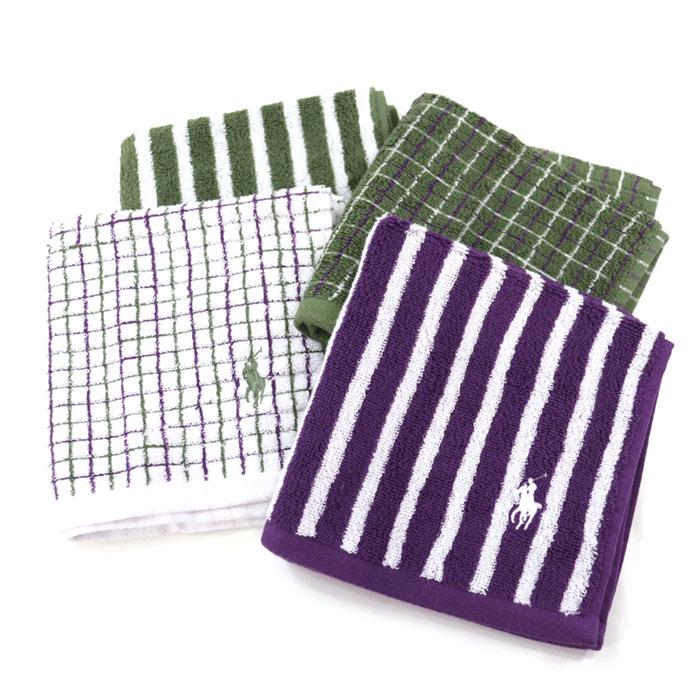 RALPH LAUREN HOME 【並行輸入品】ラルフローレン ハンドタオル 大判 ブランドタオル ハンカチ コットン ポニー 34cm×34cm タオルハンカチ ab-567600 - 画像 (4)