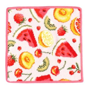 feiler FEILER フェイラー Fruit Potpourri フルーツポプリ フルーツ ハンカチ ハンドタオル プレゼント 25cm×25cm