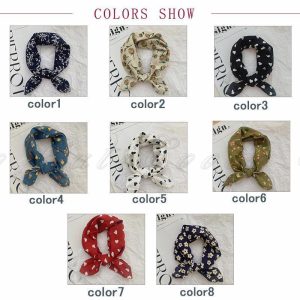 スカーフ レディース ネックスカーフ 綿麻 UVカット 首巻き 正方形 花柄 バンダナ コットン 多機能 シンプル 軽量 薄手 アクセサリー 春夏秋 通勤